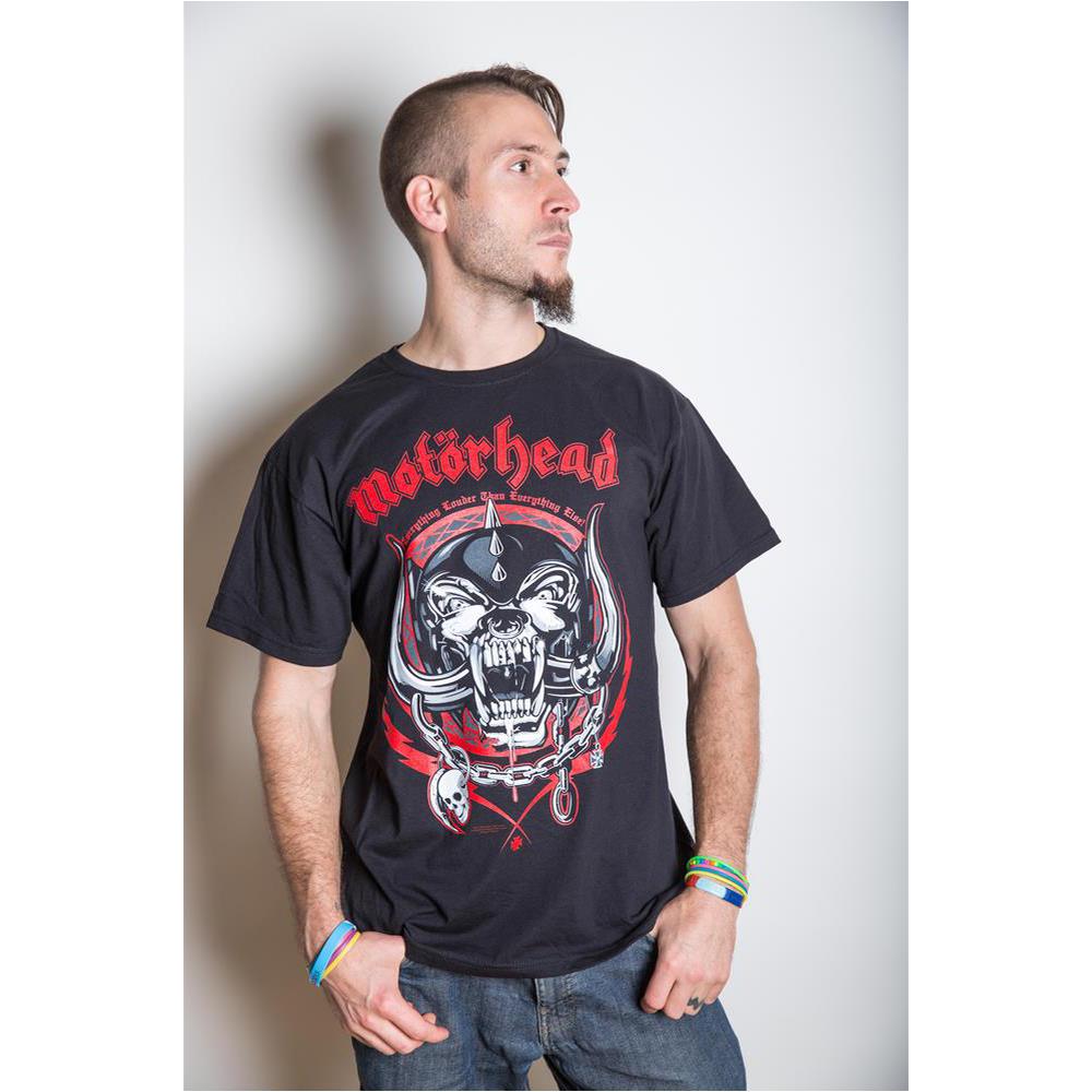 Motorhead - Lightning Wreath Tshirt Homme - Noir